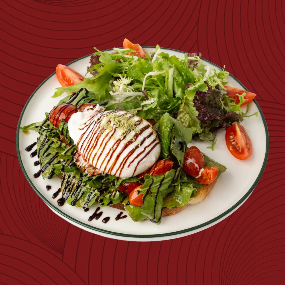 Buratta Ekmek Üstü