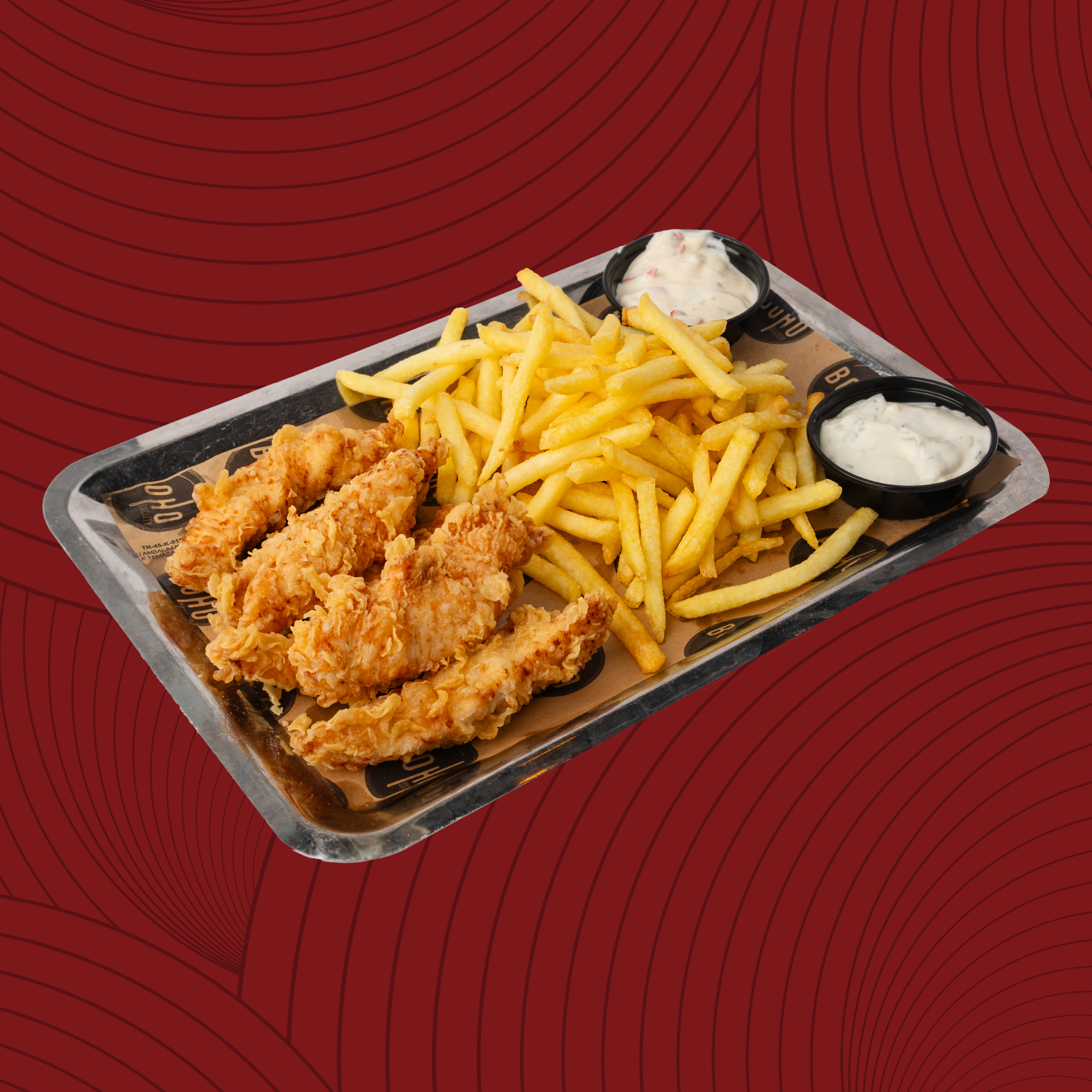 Çıtır Tavuk Sade (180gr)