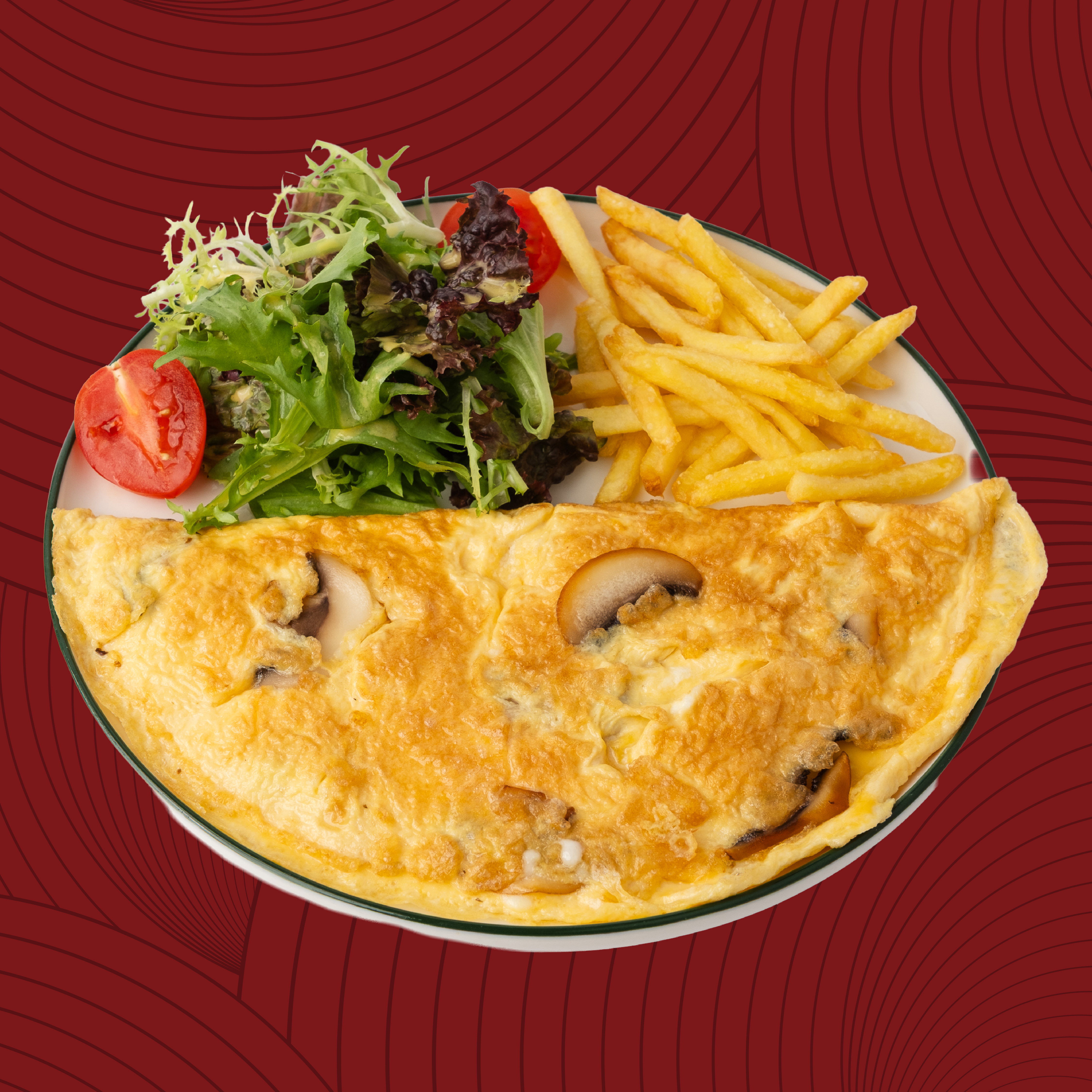 Mantarı Omlet